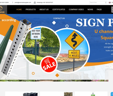 Hebei Welcome Hardware Factory fencing screening