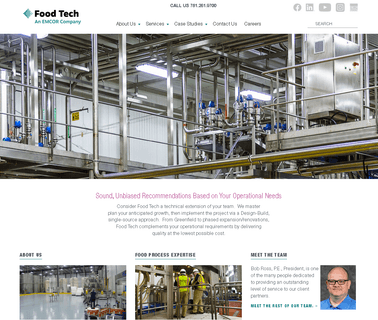 Home - Food Tech warehouse design construction