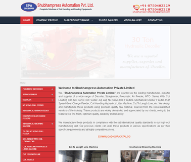 Shubhampress Automation medium pallet