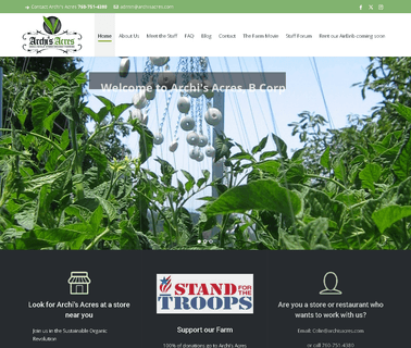 Archis Acres organic kale