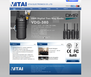 Quanzhou Vitai Electronics battery microphone