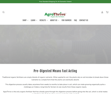 Agrothrive Organic Bio-Fertilizer micro made