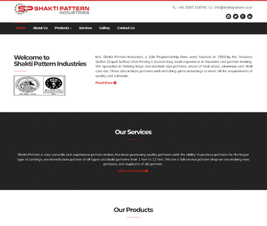 Shakti Pattern Industries aluminium die casting machine