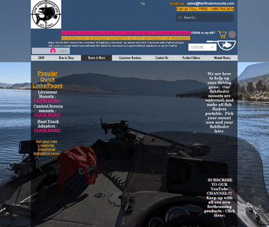 Fishfindermounts.Com fishing portable