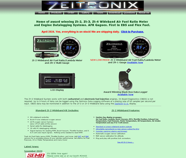 Zeitronix lcd fuel