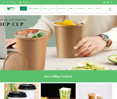 Fujian Yibaili Package Material cups printed