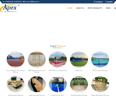 Apex Sports Surface India flooring stadium