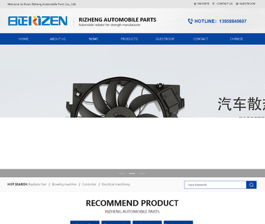 Ruian Rizen Auto Parts blower filters