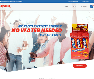 Dmd Pharmaceuticals healthy and active