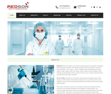 Redson Pharmaceuticals A Redson Group cough throat