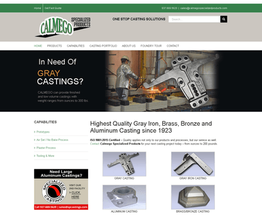 Casting of Iron Gray Iron Brass Bronze and Aluminum - Calmego brass serving