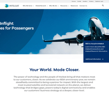Intelsat Corporation broadband global