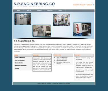 S. R. Engineering Company cnc lathe spindle