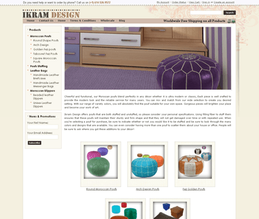 Ikram Design ottoman pouf