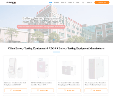 Dongguan Gaoxin Testing Equipment strength test