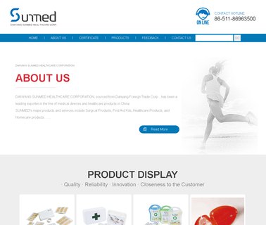 Danyang Sunmed Healthcare Corp. cohesive