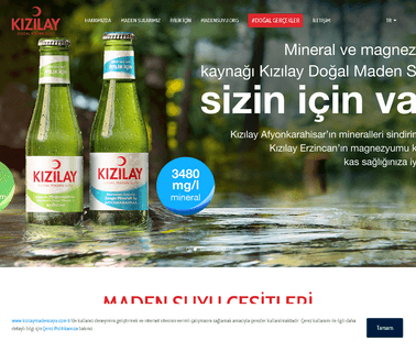 Kizilay Mineral Water mineral water label