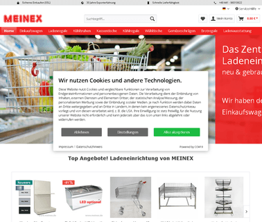 Meinex Import Export Handels Gmbh cold rooms freezers
