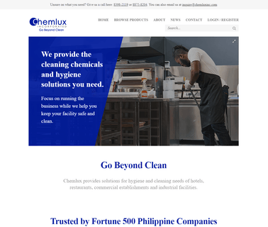 Chemlux Incorporated cleaner grill
