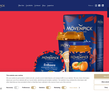 Movenpick Schweiz Ag food categories