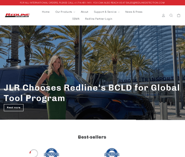 Redline Detection agricultural suspension