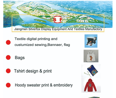 China Silverfox Display Equipment Factory exhibition banner