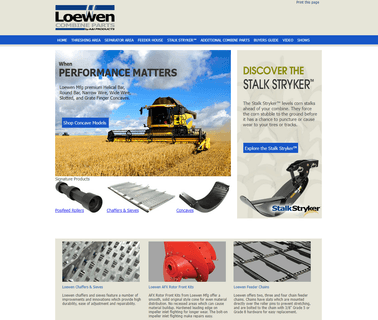 Loewen Manufacturing Premium Quality Combine ferguson massey