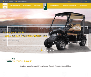 Suzhou Eagle Electric Vehicle Manufacturing china buggy