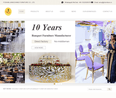 Foshan Jiangchag Furniture resin chair folding