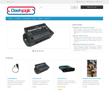 Dashlogic Inc. electronic accessories display