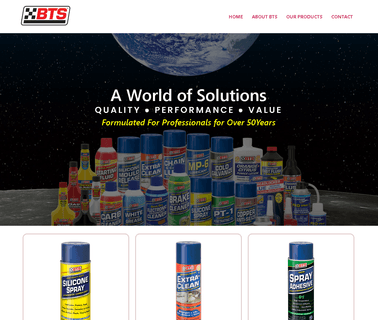 Bts Industries aerosol degreaser