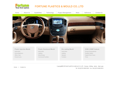 Fortune Plastics & Mould blow mold plastics