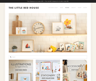 The Little Red House home decor books