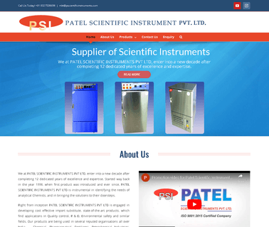 Patel Scientific Instrument vacuum furnace laboratory