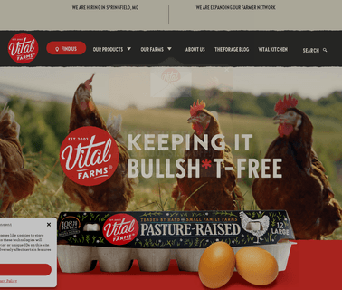 Home - Vital Farms round organic