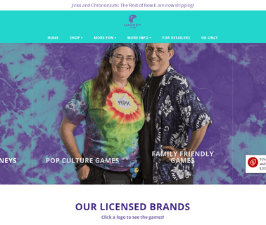 Looney Labs licensed college