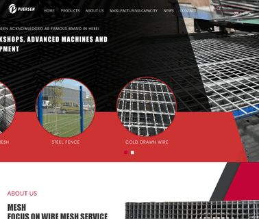Anping County Puersen Hardware Wire Mesh Products gabion pvc coated