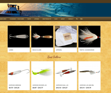 Hopkins Fishing Gear lures