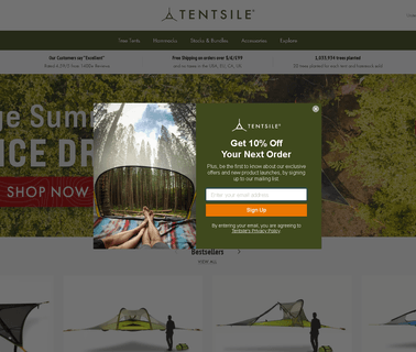 Tentsile hardgoods cycling