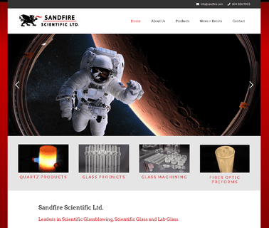 Sandfire Scientific - Scientific Glassblowing Scientific Glass british glass