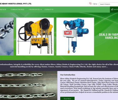 Shree Abhay Hoists & Engg. gantry crane machinery