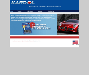 Kardol Products Incorporaated degreasers