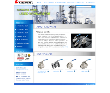 King Valve Industrial Co three ceramic