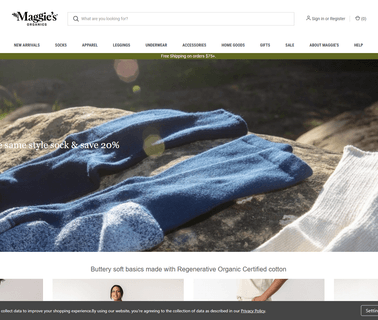 Maggies Organics baby socks tights