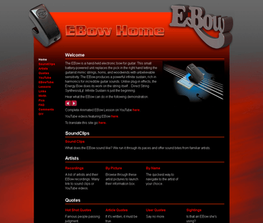 Ebow Sustaining The Planet musical accessory