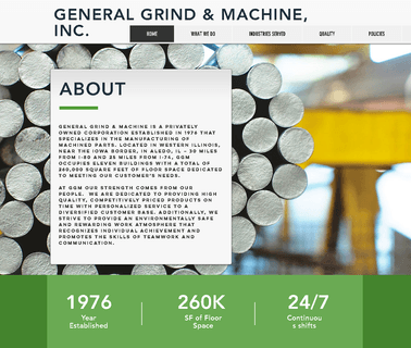 General Grind & Machine compaction