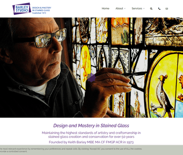 Barley Studio design glass stained