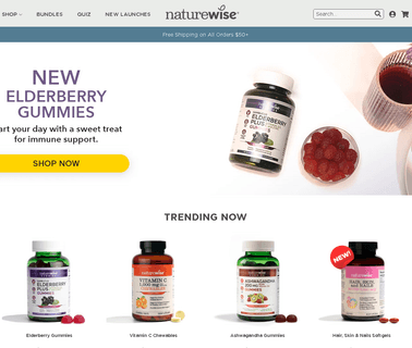Naturewise Supplements With Mobile Transparency acidophilus bifidus