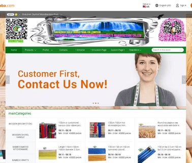 Shenzhen City Kolif Woodbamboo Products handle natural
