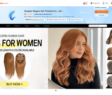 Qingdao Elegant Hair Products ponytail hair